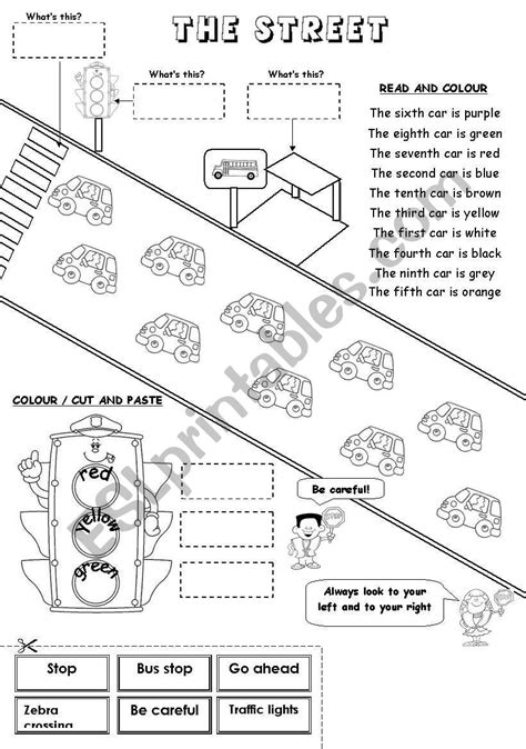 The Street Ordinal Numbers Esl Worksheet By Miss Cecilia