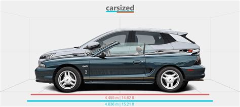 Dimensions Ford Mustang Vs Byd Atto Present