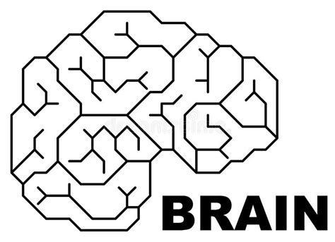 Minimalistic Brain Logo Design For Artificial Intelligence Perfect For Web And Landing Pages