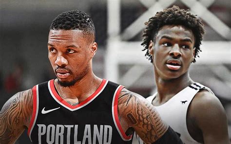 Damian Lillard Shouts Out Bronny James Who Declares Him Best Point