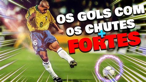 Os Chutes Mais Fortes Do Futebol S Gola O Youtube