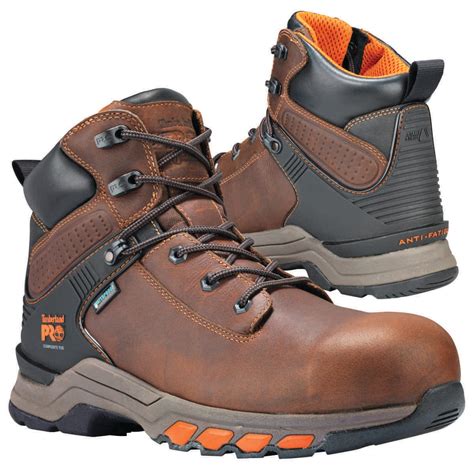 Timberland Pro Mens Hypercharge 6 Composite Toe Work Boots — Gemplers