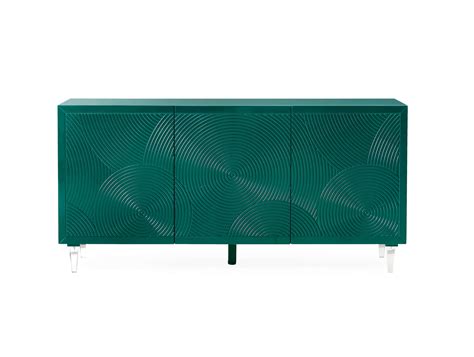 Karma Green Lacquer Buffet By Tov Furniture