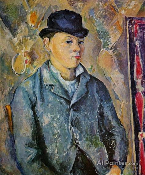 Paul Cezanne Portrait Of The Artist S Son Paul Oil Painting