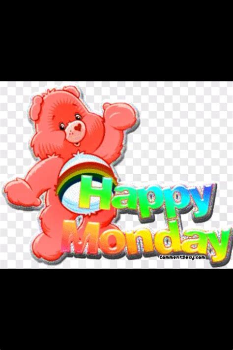 Care Bear Happy Monday Cute Pictures Care Bear Funny