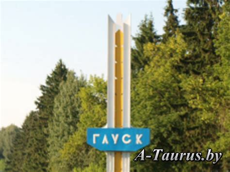История городского посёлка Глуск – BelGid