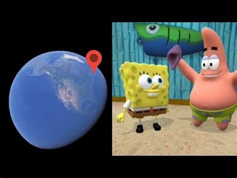 BIKINI BOTTOM On Google Earth Shorts Trending Viral Viralshorts MapSecrets YouTube