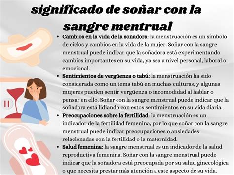 Soñar con la sangre menstrual 11 significados espirituales