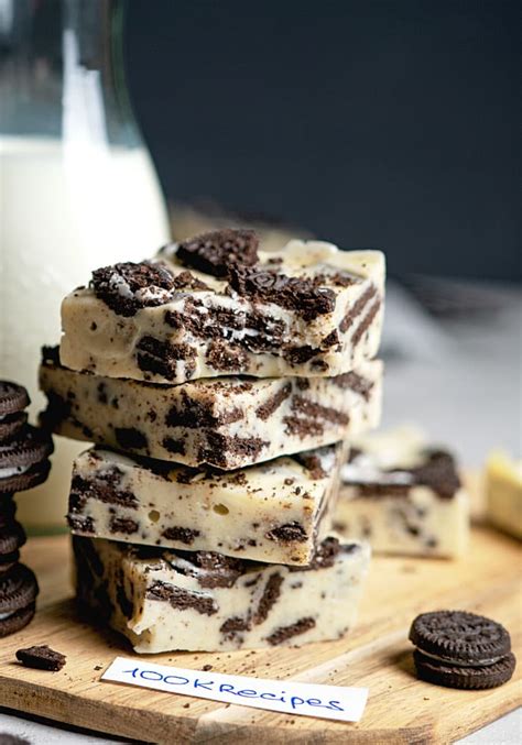 3 Ingredient Oreo Fudge Easy Desserts Recipe