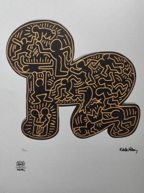 Litografia Baby Di Keith Haring Firmata CharityStars