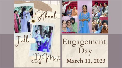 Engagement Day 💍 Visit Wedding Function 1 Full Khool💃 Dj Masti 🪩