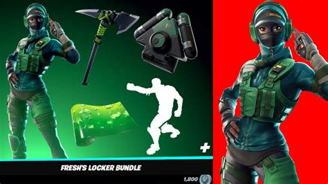 Freshs Locker Bundle Release Date In Fortnite Item Shop Youtube