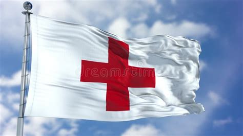 Red Cross International Flag Editorial Stock Image - Illustration of emergency, care: 5390439