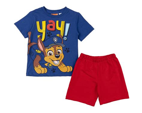 Playera Y Short Paw Patrol Chase Para Beb Ni O Coppel