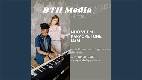 NHỚ VỀ EM KARAOKE TONE NAM YouTube