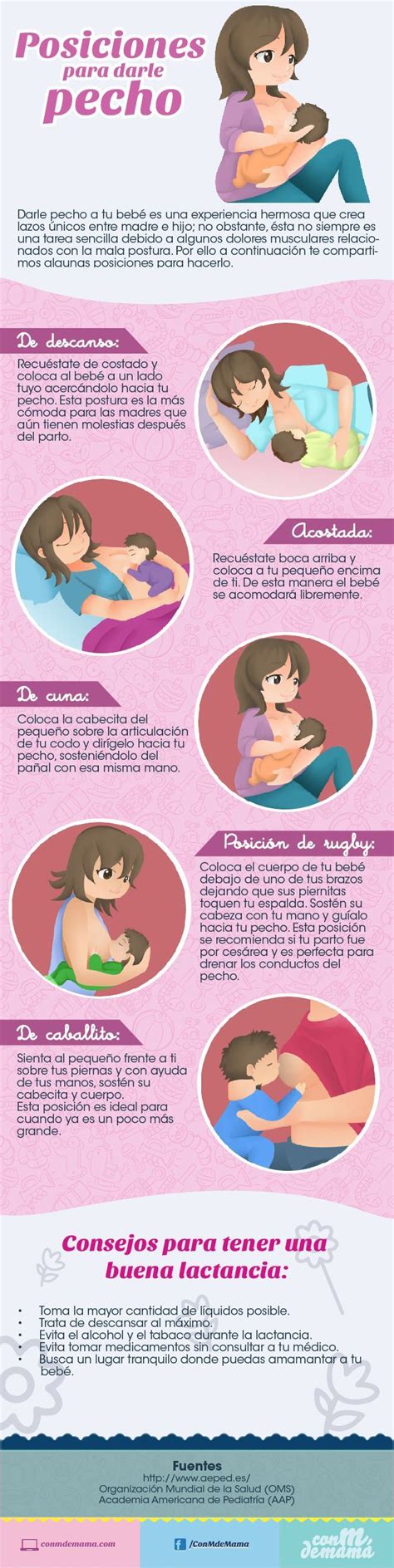 Infografia cómo Dormir En El Embarazo Consejos Y Posturas Para