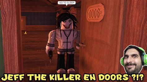 Jeff The Killer En Doors Doors Super Hard Update Roblox Con Pepe El Mago 14 Youtube