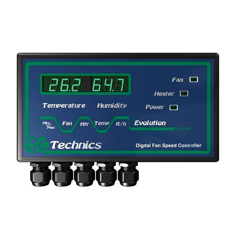 Evolution Controlador De Temperatura Y Humedad Inteligente