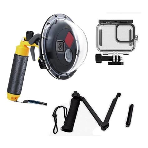 Kit P Gopro Hero 10 9 Black Dome Gatilho Filtro Lente Caixa Capa Em