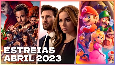 ESTREIAS DE ABRIL 2023 Filmes e séries que chegam neste mês YouTube