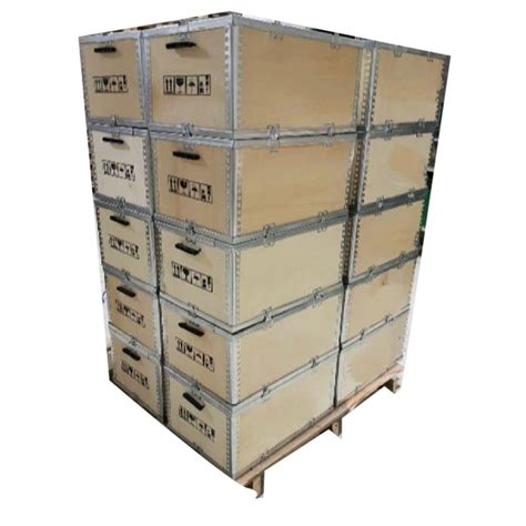 Kg Rectangular Plywood Packaging Box At Rs Piece Industrial