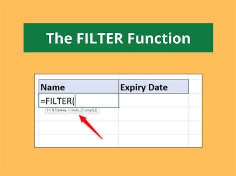 Excel FILTER Function Best Excel Function Computergaga