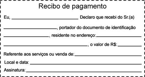 Modelos De Recibo De Pagamento Para Imprimir Recibo De Pagamento Vrogue