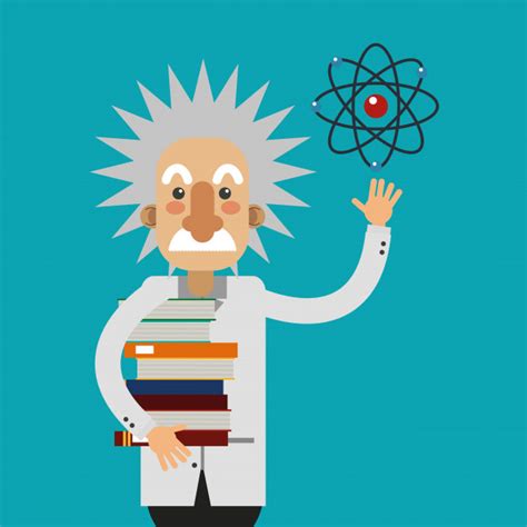 albert einstein  science related icons image  step