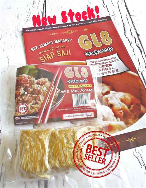 Jual Cwie Mie Malang Gl Babi Bakmi Frozen Porsi Di Seller Gl