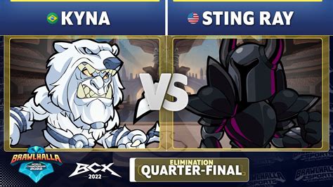 Kyna Vs Sting Ray Elimination Quarter Final Brawlhalla World