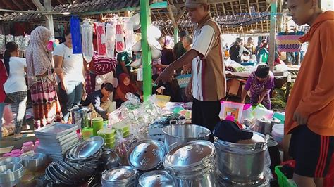 Suasana Pasar Tradisional Menjelang Lebaran Youtube