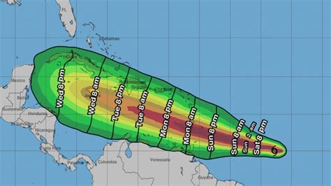 Tormenta Tropical Beryl En Camino A Convertirse En Hurac N Categor A