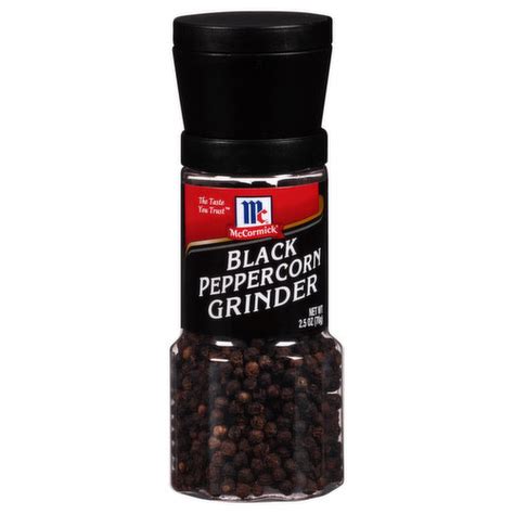 Mccormick Black Peppercorn Grinder Super Foods