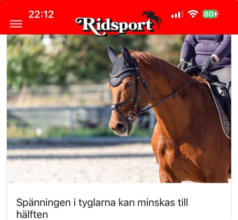 Sp Nningen I Tyglarna Kan Minskas Till H Lften Tr Narportalen