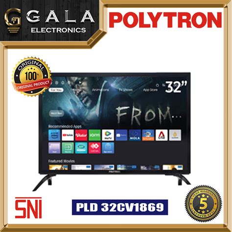 Jual Led Smart Tv Polytron Pld Cv Inch New Shopee Indonesia