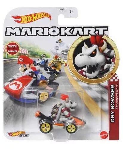 Hot Wheels Mario Kart Dry Bowser Standard Kart Mercadolibre