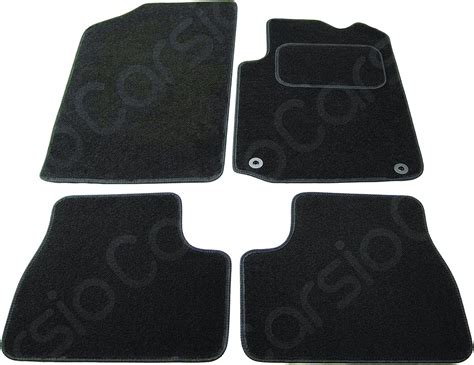 Carsio Tailored Black Carpet Car Mats For Citroen Ds To