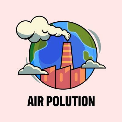 Air Pollution Poster Vector Art, Icons, and Graphics for Free Download