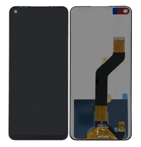 LCD With Touch Screen For Infinix Hot 10 Black By Maxbhi
