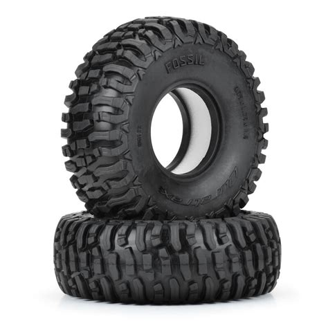 Duratrax Fossil Crawler Tires Pre Mounted On Black Mm Kodiak