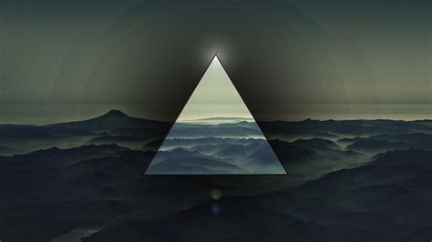 Wallpaper : triangle, light, dark 1920x1080 - wallhaven - 606561 - HD ...