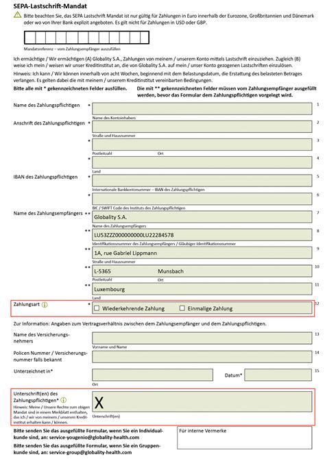 Antrag Ausf Llen Globality Health