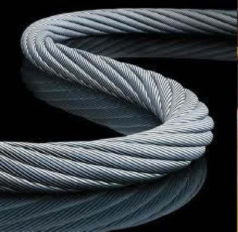 8mm 32mm 500 Mm Reel Steel Wire Ropes Size 6x19 At Rs 100 Meter In