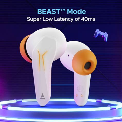 Buy Boat Immortal 128 Tws Earbuds With Environmental Noise Cancellation Ipx4 Water And Sweat