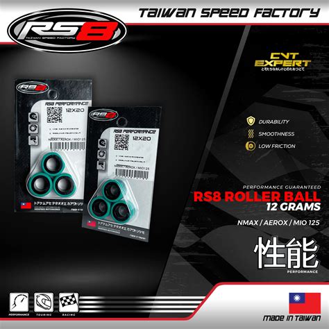 Rs Roller Ball Nmax Aerox M Set By Rs