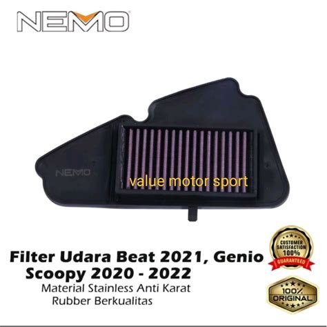 Jual Filter Udara Beat Deluxe Scoopy Genio Tahun New Nemo