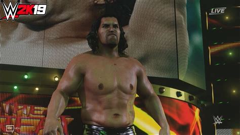 WWE 2K19 Great Khali Entrance Finisher Signature Victory Motion