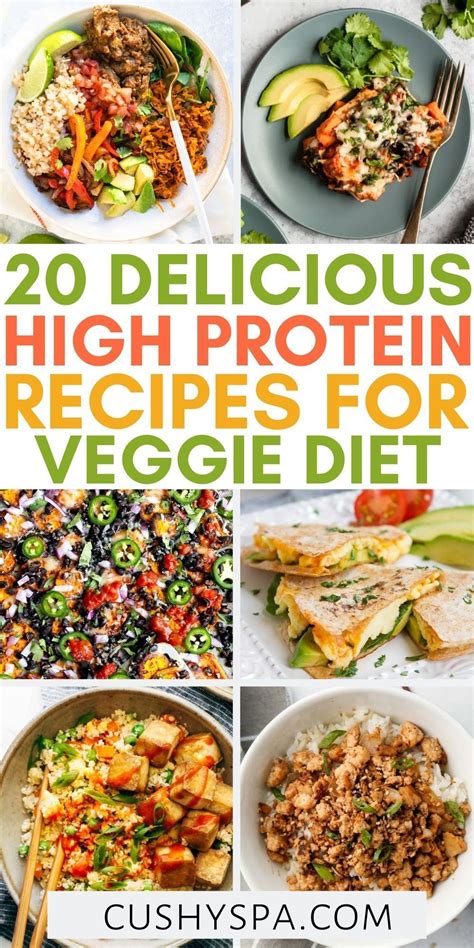 20 High Protein Vegetarian Meals Artofit