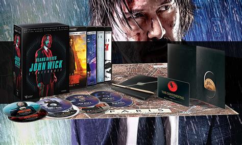 Coffret John Wick Quadrilogie K Collector Chocobonplan