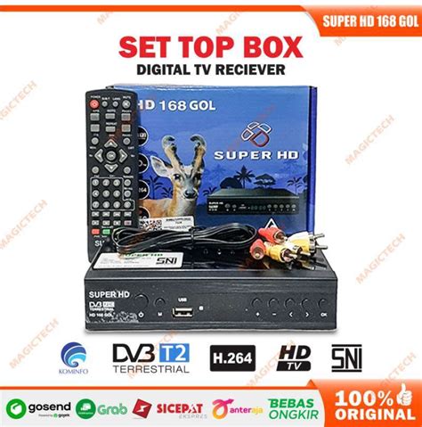 Jual Set Top Box Tv Digital Super Hd Gol Kijang Dvb T Sni Stb Di